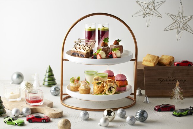 「富士スピードウェイホテル」クリスマスアフタヌーンティーやクリスマスケーキなどホリデーシーズンを彩る豪華メニューを12月から提供開始