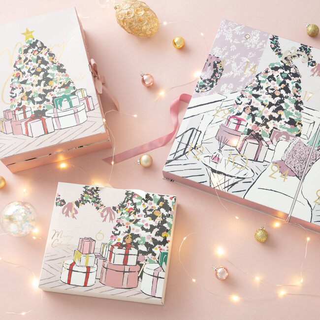2023 Christmas item　クリスマスまでのカウントダウンを楽しもう！お部屋を飾りながら理想の自分に近づく「アドベントカレンダー」10月20日（金）発売