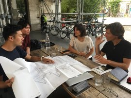 フランス建築事務所との商談1 フランス建築事務所との商談1