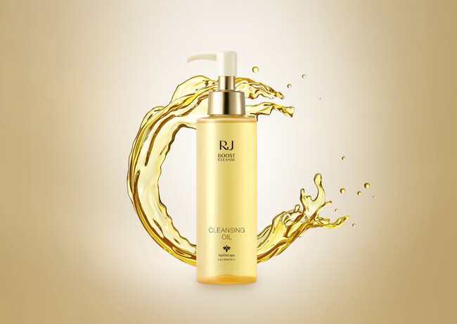 2023 年 10 月 25 日(水)新発売独自処方「ハニーブーストヴェール TM」で潤いがもっとなじむ肌※１へ ＜RJ ブーストクレンズ クレンジングオイル＞