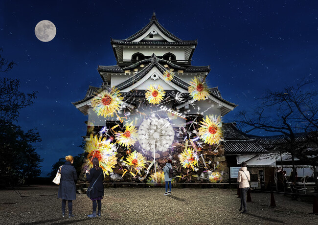国宝・彦根城天守で、世界と繋がるアートプロジェクト『DANDELION PROJECT』を特別展示