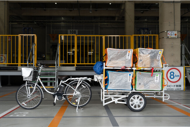 Amazon、リヤカー付き電動アシスト自転車による配達を日本で可能に