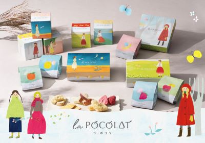 ★大丸梅田店 絵本のようなキュートなパッケージとフルーツ×チョコの新感覚スイーツは自分へのご褒美にも最適！10月25日(水)～〈La POCOLAT（ラ・ポコラ）〉が期間限定で大丸梅田店に登場します！