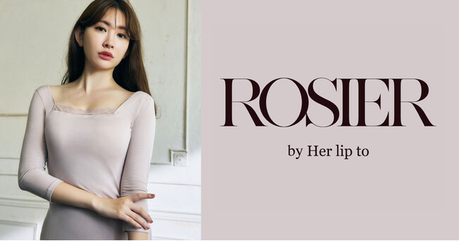 小嶋陽菜プロデュースのランジェリーブランド「ROSIER by Her lip to（ロジア バイ ハーリップトゥ）」から、ロングスリーブスリップ「ROSIER Dress Inner」が新登場
