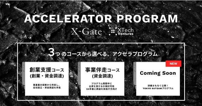 XTech Venturesとゼロから事業を創り上げる！アクセラレーションプログラム『X-Gate』4期生の募集を開始