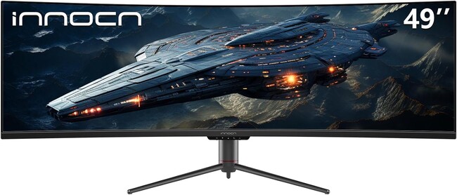 【Innocn 49C1R】49インチに5K解像度を実現したスーパーウルトラワイドディスプレイをInnocn 49C1Rを93,990円で発売！