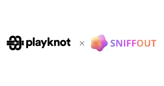 スニフアウト XR領域強化を目的に playknot と業務提携