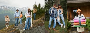 American Eagle 2023 ホリデー コレクション　重ね着を楽しみましょう！