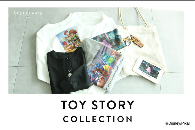【Lugnoncure】Disney Collectionより『トイ・ストーリー』デザインが初登場！ウッディやバズなど人気キャラクターを取り入れた秋冬アイテムを発売