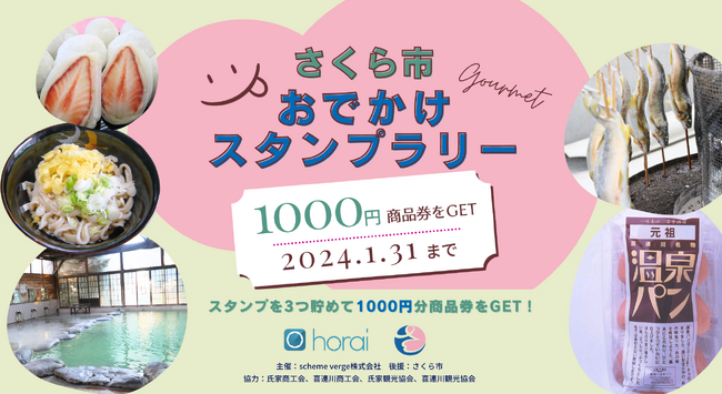 さくら市おでかけスタンプラリー！栃木の農産物が楽しめる直売所で使える1000円分商品券がもらえるチャンス！