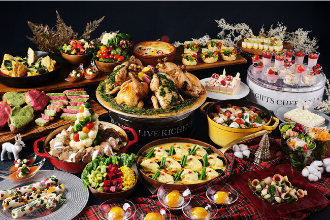 ランチ＆ディナーブッフェ「Chef’s GIFT スペシャルクリスマスブッフェ」とデザート＆ライトミールブッフェ「クリスマスホリデイ ストロベリースイーツビュッフェ」のご予約をスタート
