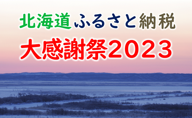 【北海道】北海道ふるさと納税大感謝祭2023！