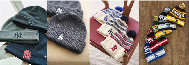スポーツライフスタイルブランド ’47（フォーティーセブン）より、 冬の新作キャップ＆ニット帽の新作が続々発売！