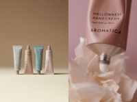 韓国人気ヴィーガンコスメブランド「AROMATICA(アロマティカ)」からハンドクリーム4種類とメロウニスボディーオイルが10月23日(月)新発売！