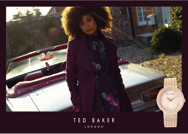 TED BAKER LONDON (テッドベーカーロンドン) が文字盤に施された上品で高級感溢れるマグノリアフラワーが目を惹く『エミリー』シリーズ2型を10月20日(金)に発売！