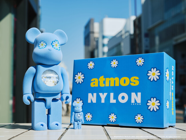 「atmos pink」と「NYLON JAPAN」がタッグを組んで「BE@RBRICK」をカスタマイズした第二弾トリプルコラボレーションを発売。