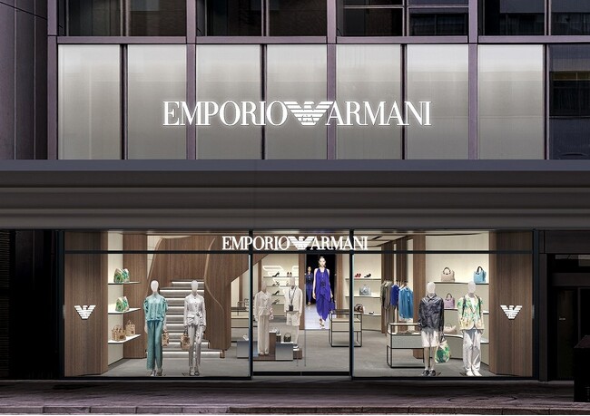 【エンポリオ アルマーニ】エンポリオ アルマーニ 京都店がオープン