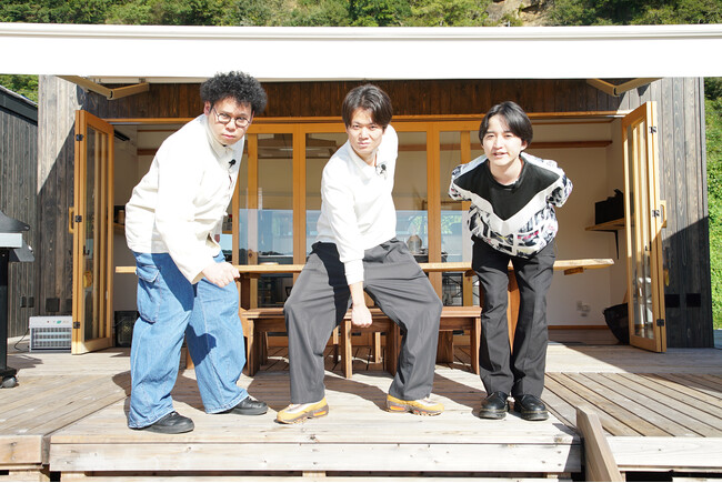 板橋ハウスの冠特番・第2弾が放送決定！『【キャンプ】おでかけ板橋ハウス【冠特番2】』部屋を飛び出した3人が最高のキャンプ旅を満喫！