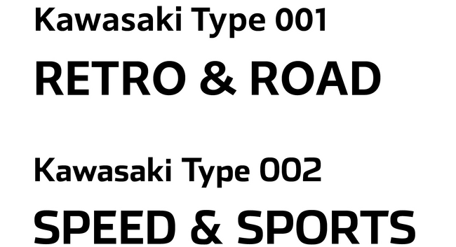カワサキモータース初の電動・ハイブリッドバイクに モリサワ開発のオリジナルフォントが採用