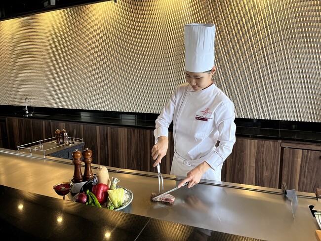 握り寿司とお肉の両方を楽しめる贅沢鉄板焼きランチ「彩～いろどり～」が登場