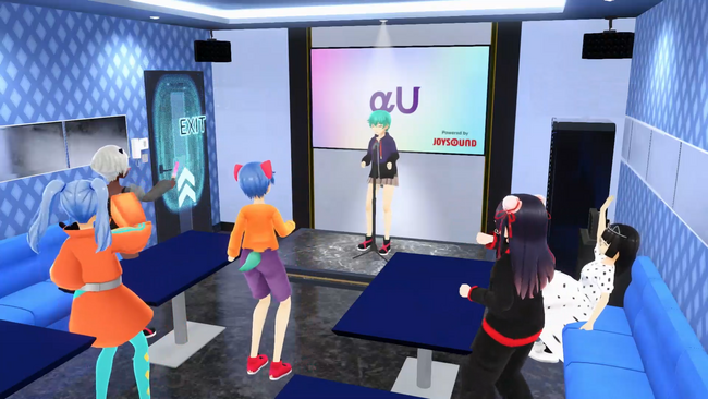 αU metaverseにカラオケ機能を追加