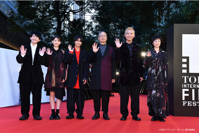 映画『ゴールド・ボーイ』超特報映像解禁！監督：金子修介、キャスト：羽村仁成・星乃あんな・前出燿志ら6名登壇の第36回東京国際映画祭レッドカーペットの様子も公開！