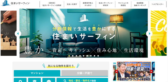 [住まいサーフィン]第63回マンション購入に対する意識調査の公表