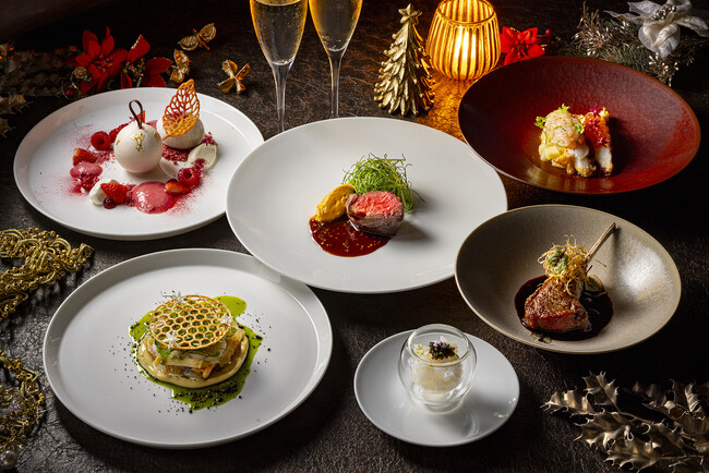 【プルマン東京田町】まるでダブルメイン“牛×ラム”の組み合わせ「クリスマス限定ディナーコース」が登場。ラム親善大使のラムチョップでクリスマスをお祝い！