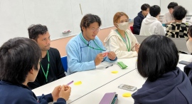 アリス学園 国際ビジネス学科の留学生が、石川工業高等専門学校との国際交流プログラムを10月12日に実施