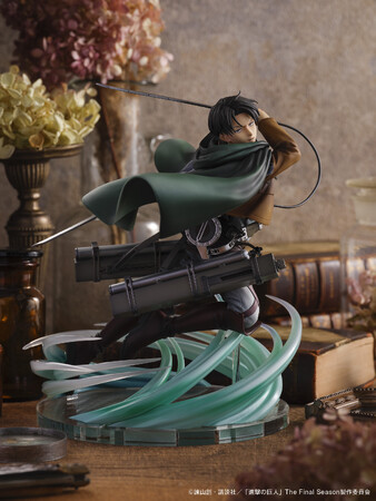 TVアニメ『進撃の巨人』人類最強の兵士 リヴァイ 1/6スケールフィギュア発売決定！