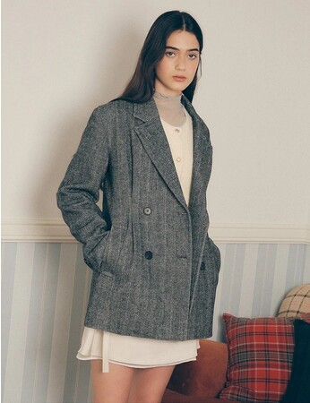 ＜Qoo10「テーラードジャケット」販売数ランキング＞“おじジャケ”を“しゃれジャケ”に着こなす！メンズライクなビッグシルエットが人気