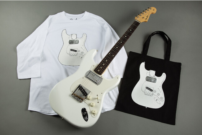 フジファブリック 山内総一郎 新シグネイチャーギター発売記念、本人監修のオリジナルTシャツ&トートバッグ販売決定！