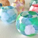 和紙でキャンドルシェードを作ろう 和紙でキャンドルシェードを作ろう