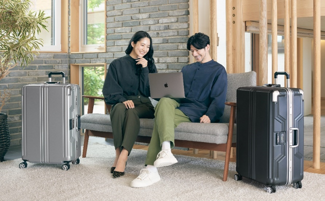 旅先での重量超過の不安を解消する、重量チェック機能付きスーツケースの最新モデル LEGEND WALKER GRAND　『BLADE AUTO SCALE』 販売開始！