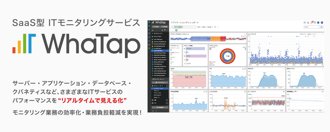 サーバーやアプリケーションの監視業務の効率化を実現！ロジカル・アーツがSaaS型のIT統合モニタリングサービス『WhaTap』の日本市場の販売代理店に。