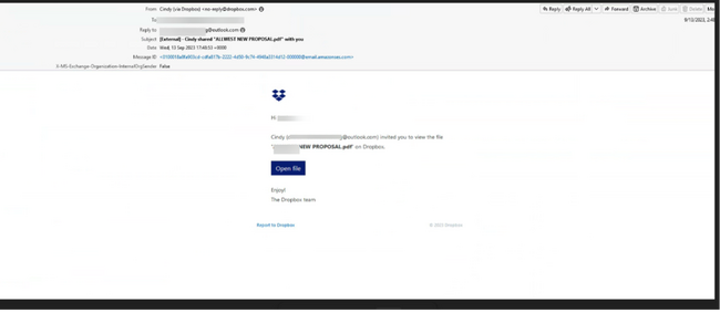 チェック・ポイント、Dropboxを騙るフィッシングの急増を確認