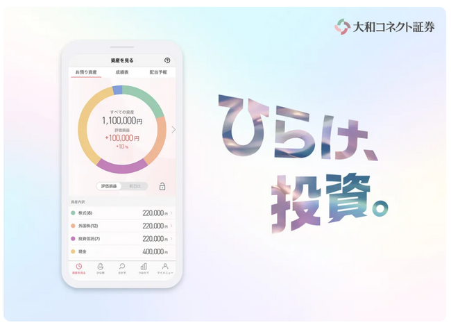 大和コネクト証券株式会社のアプリが「2023 年度グッドデザイン賞」を受賞