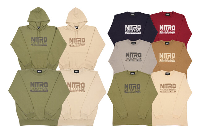 NITRO MICROPHONE UNDERGROUNDオフィシャルオンラインストアから、2023 FALL＆WINTERコレクションを10月27日(金) より販売スタート！