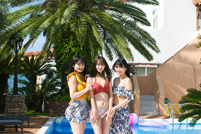 3人組アイドルグループ・ゑんら！グループ初！オール水着のカレンダーBOOKが2023年12月1日（金）に発売決定！
