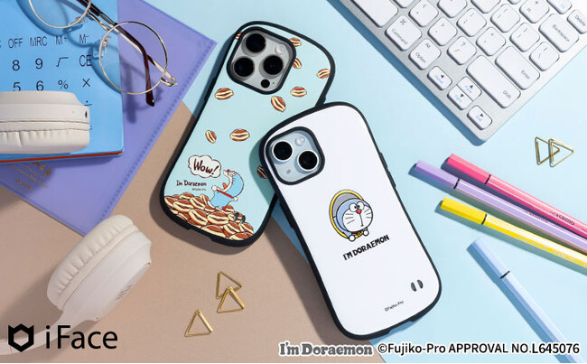 モバイルアクセサリーブランド「iFace（アイフェイス）」iPhone15シリーズに対応した「アイムドラえもん」デザインのiFace First Classスマホケースを販売