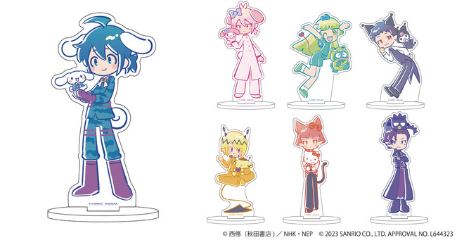 『魔入りました！ 入間くん×サンリオキャラクターズ』より、描き起こしイラストグッズの予約受付を開始！