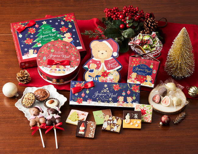 ふたごのテディベアをテーマにしたクリスマス限定のスイーツコレクションが東京・白金の洋菓子店「ラ・メゾン白金」に登場！