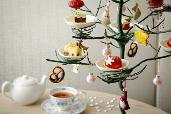 琵琶湖マリオットホテル　ドイツのクリスマスマーケットをテーマにした「Christmas Afternoon Tea supported by 