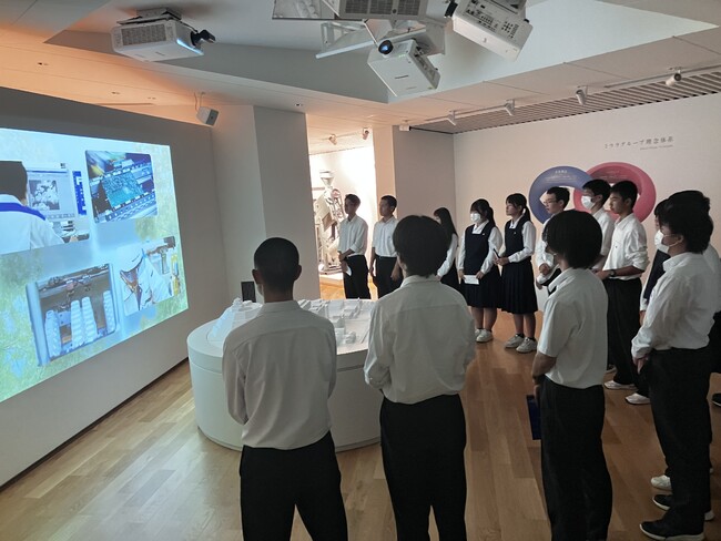 【三浦工業株式会社】愛媛県立松山東高等学校１年生にフィールドワークを実施