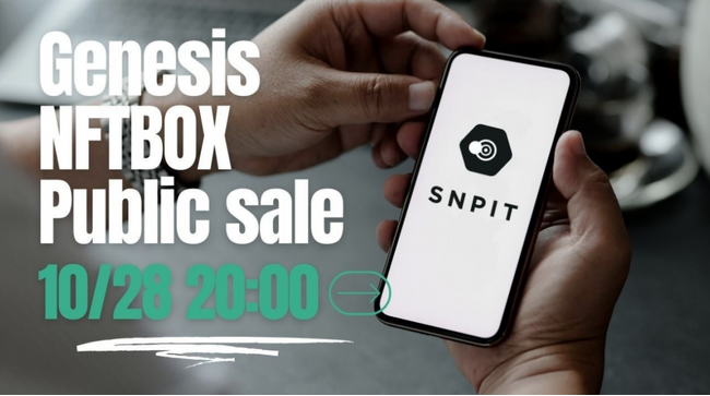 ― Snap to Earn「SNPIT（スナップイット）」パブリックセールを開催 ―