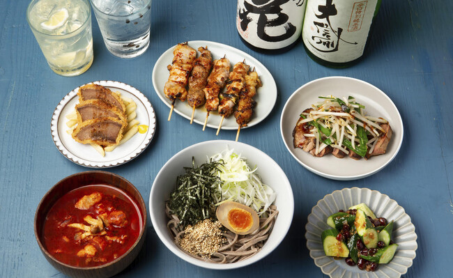 2023年11月6日(月)OPEN！信州田舎太打ち蕎麦と肉焼き料理で蕎麦呑みを愉しむ食処「酢重 Indigo 虎ノ門ヒルズ」