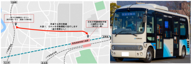 三島駅北口から長泉町下土狩駅間で「地域に適合した新たなモビリティ形成」に向けた自動運転の実証実験