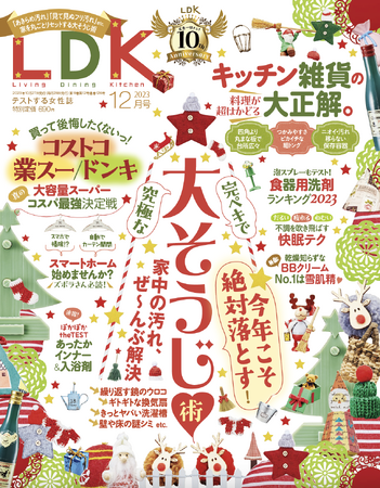 【最新】食器用洗剤ランキング！ 大掃除術&便利アイテムも大公開!!【LDK 2023年12月号】