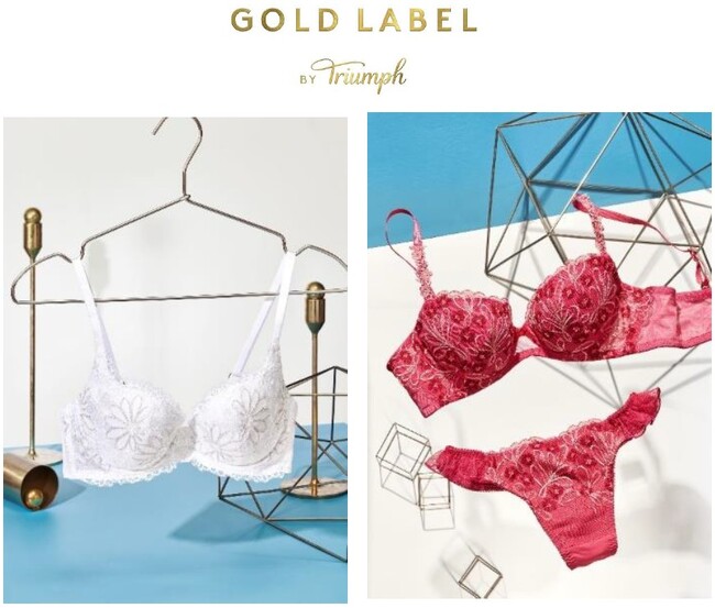 “線”からインスパイアされたドラマチックなコレクション 『GOLD LABEL BY Triumph』秋冬の新作が登場