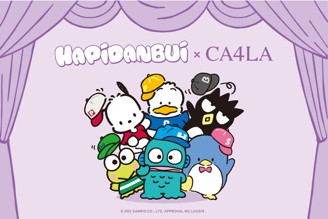 HAPIDANBUI × CA4LA　11/10発売！